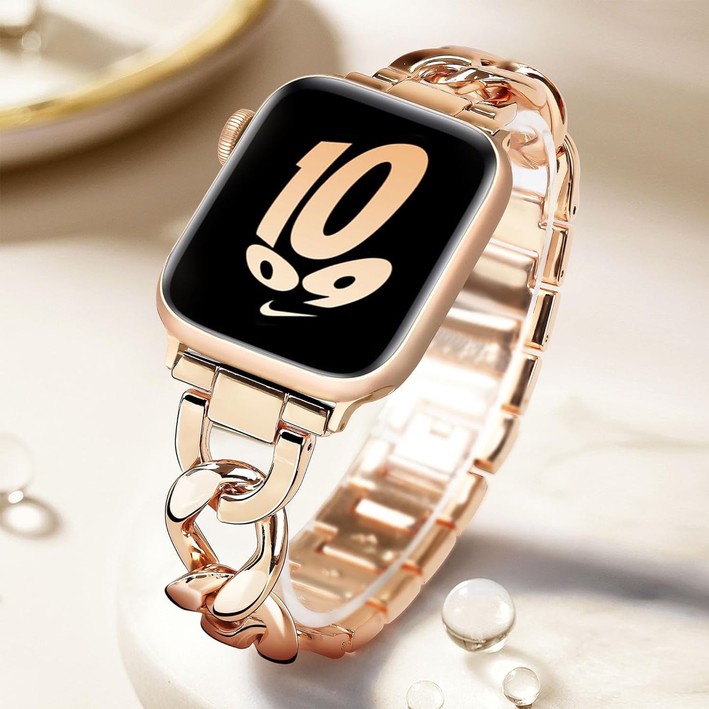 Xurybands Luxus Ketten Armband für Apple Watch