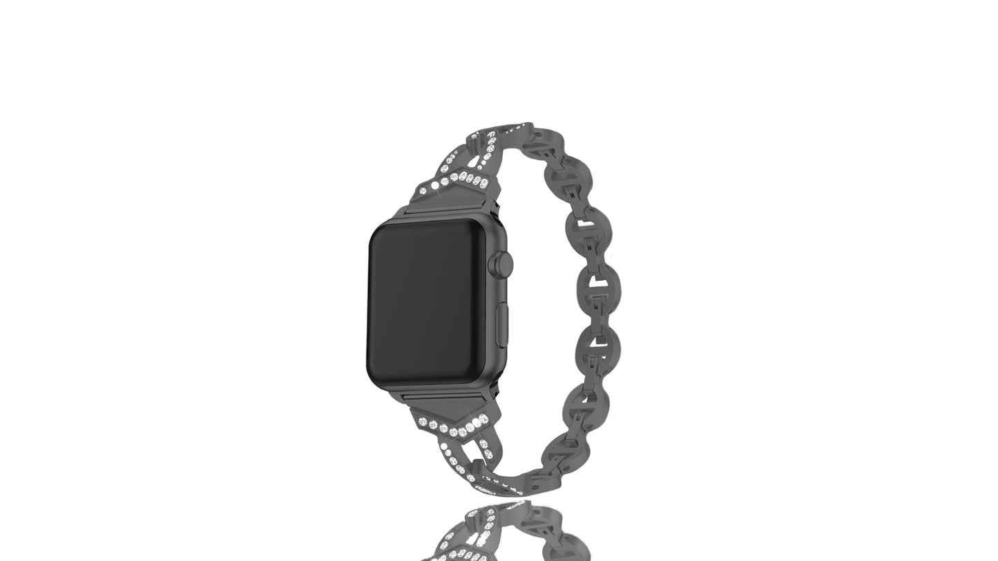 Xurybands Luxus Diamant Fashional Armband für Apple Watch