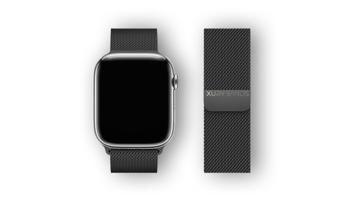Xurybands Luxus Milanaise Armband für Apple Watch