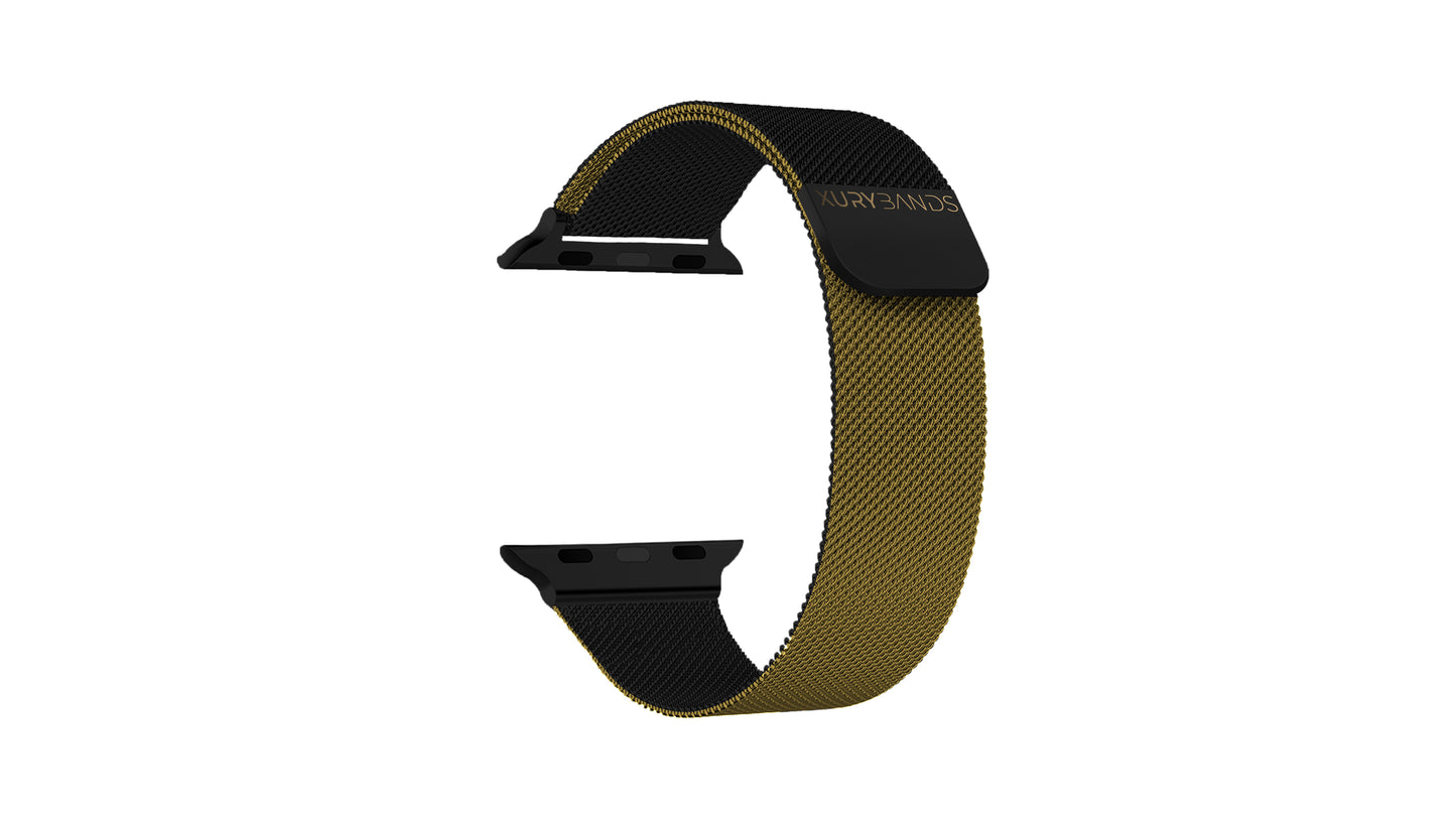 Xurybands Luxus Milanaise Armband für Apple Watch