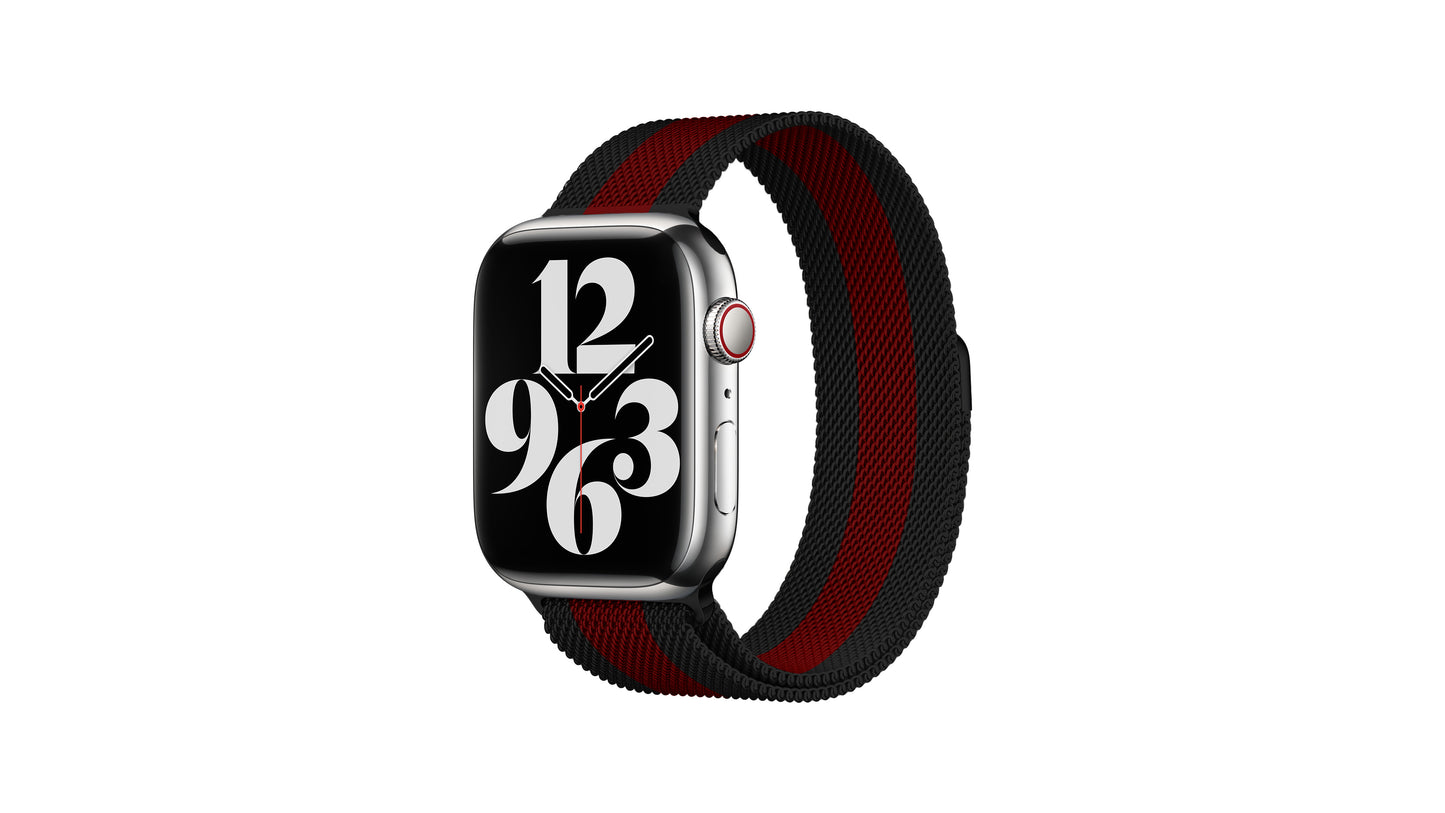 Xurybands Luxus Milanaise Armband für Apple Watch