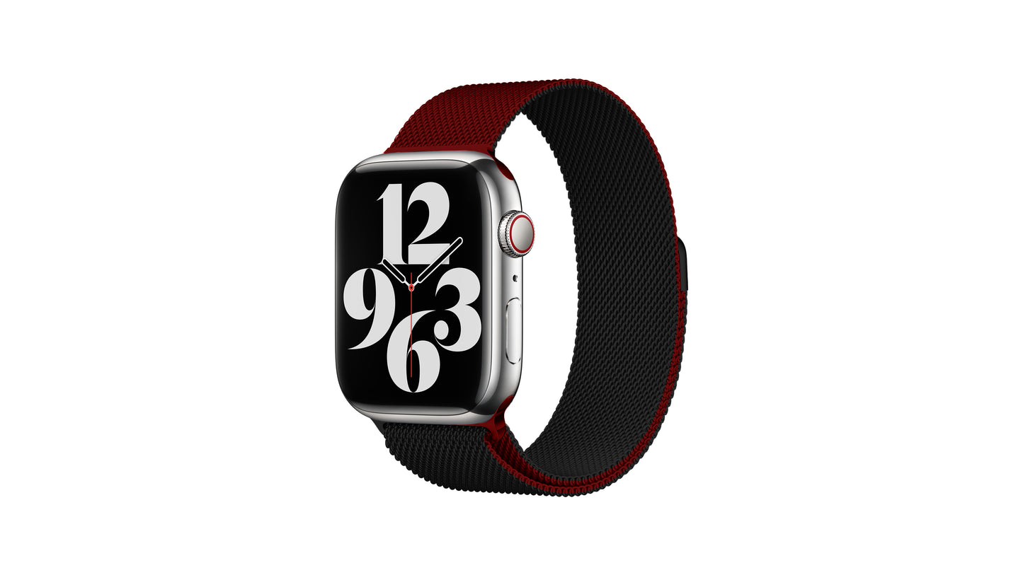 Xurybands Luxus Milanaise Armband für Apple Watch