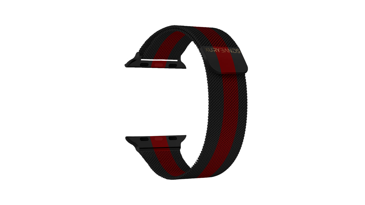 Xurybands Luxus Milanaise Armband für Apple Watch