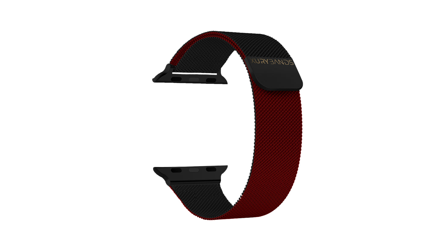 Xurybands Luxus Milanaise Armband für Apple Watch