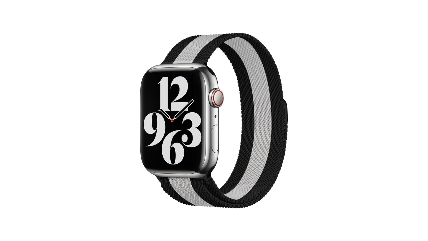 Xurybands Luxus Milanaise Armband für Apple Watch