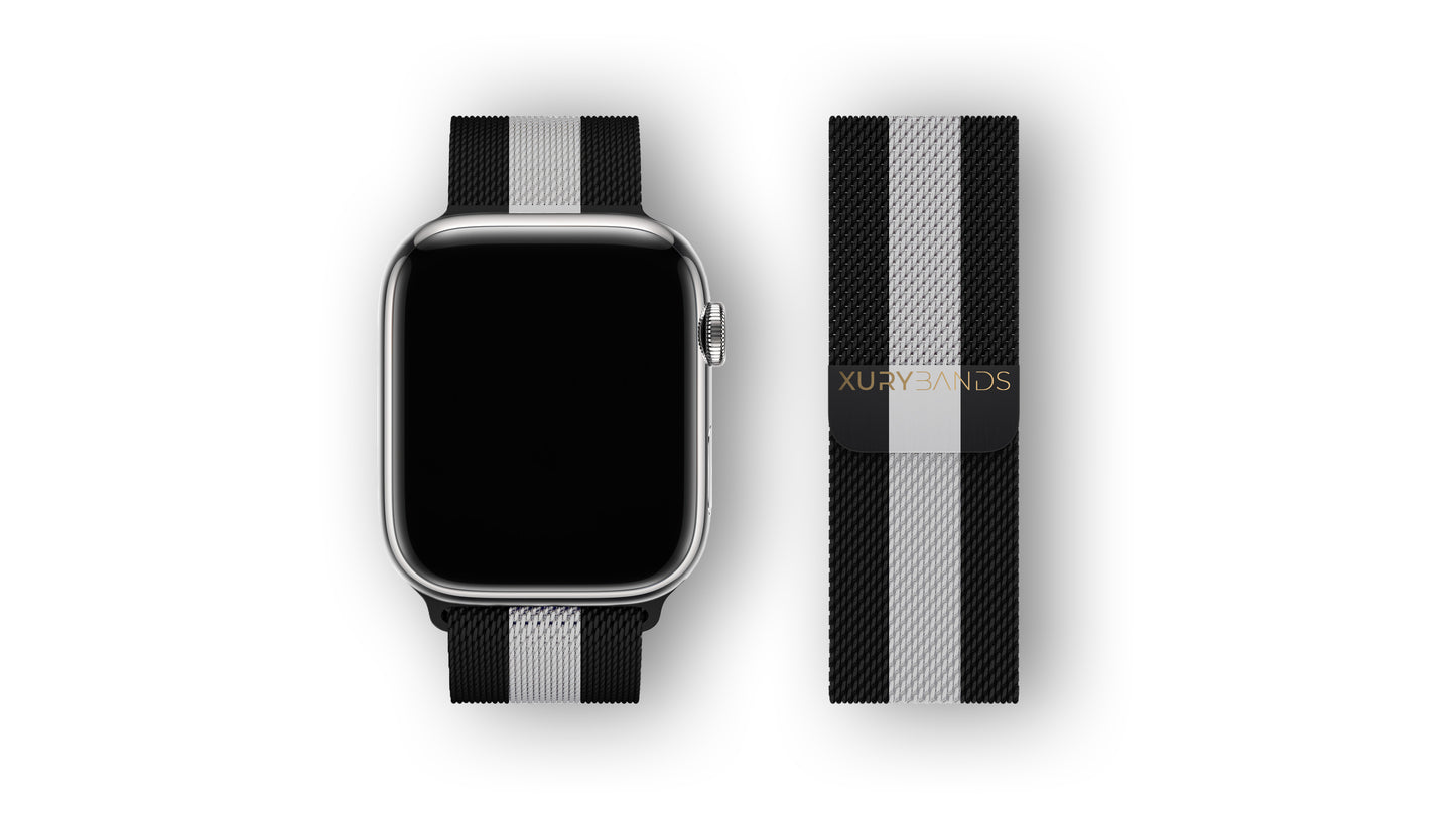 Xurybands Luxus Milanaise Armband für Apple Watch