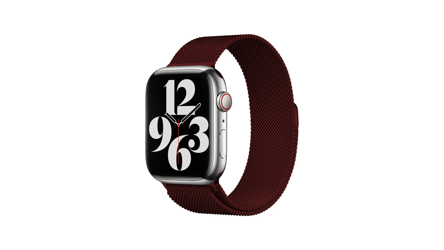 Xurybands Luxus Milanaise Armband für Apple Watch