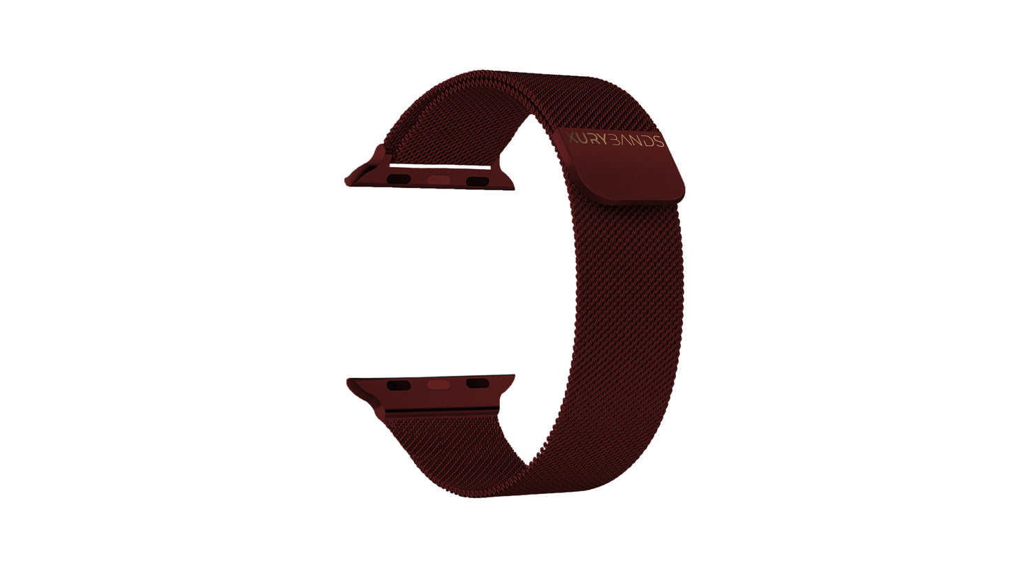 Xurybands Luxus Milanaise Armband für Apple Watch