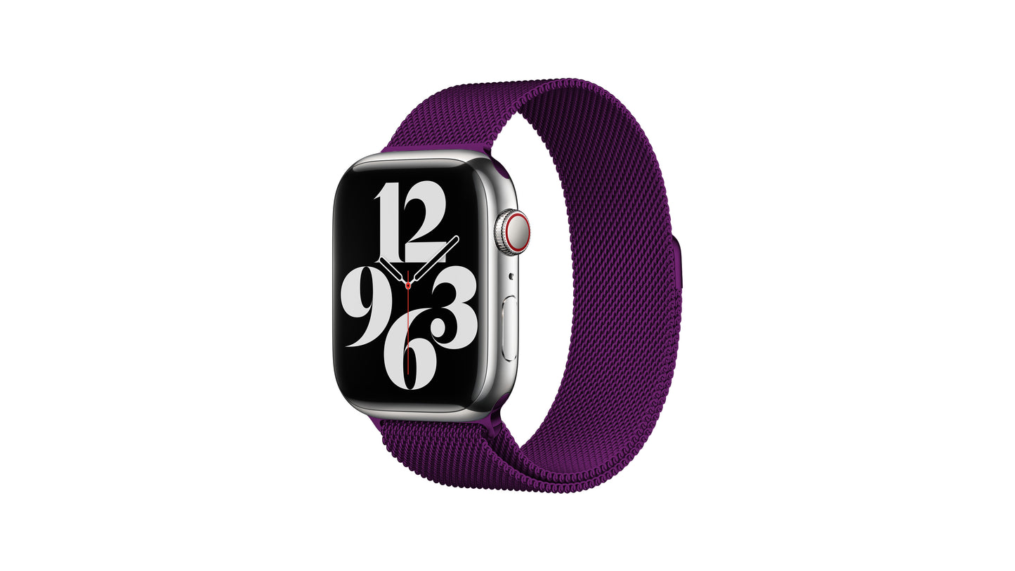 Xurybands Luxus Milanaise Armband für Apple Watch