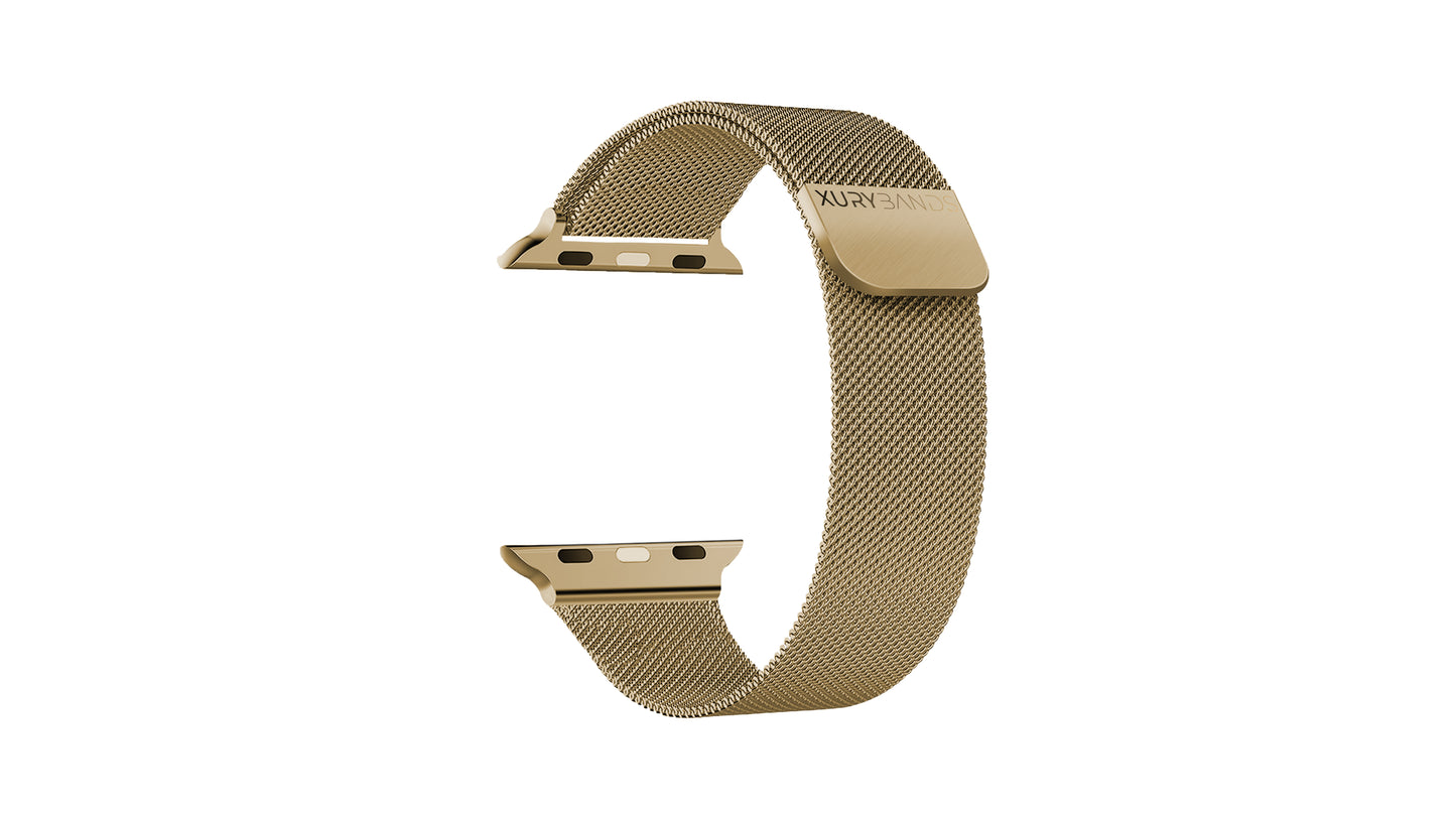 Xurybands Luxus Milanaise Armband für Apple Watch