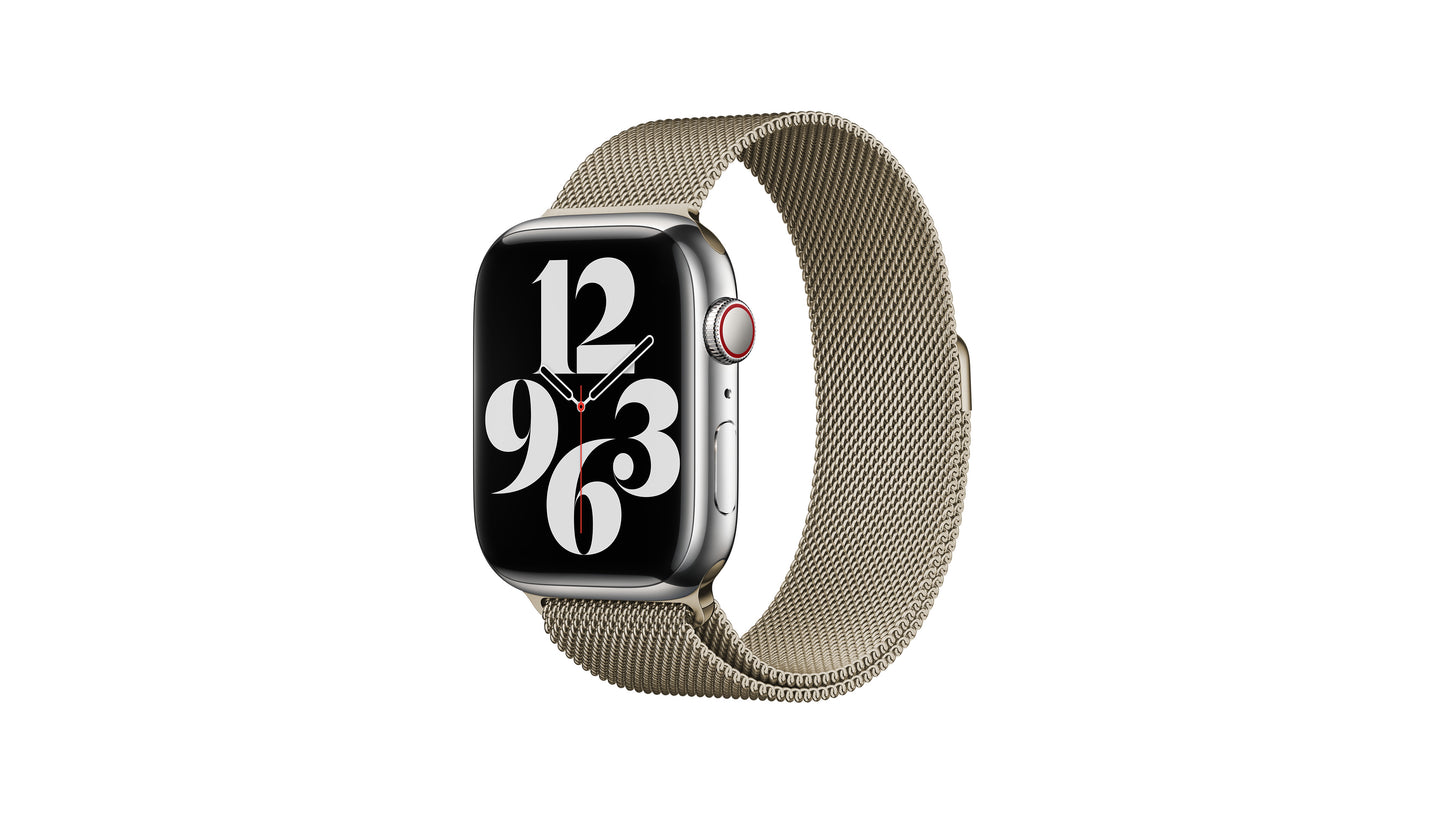 Xurybands Luxus Milanaise Armband für Apple Watch