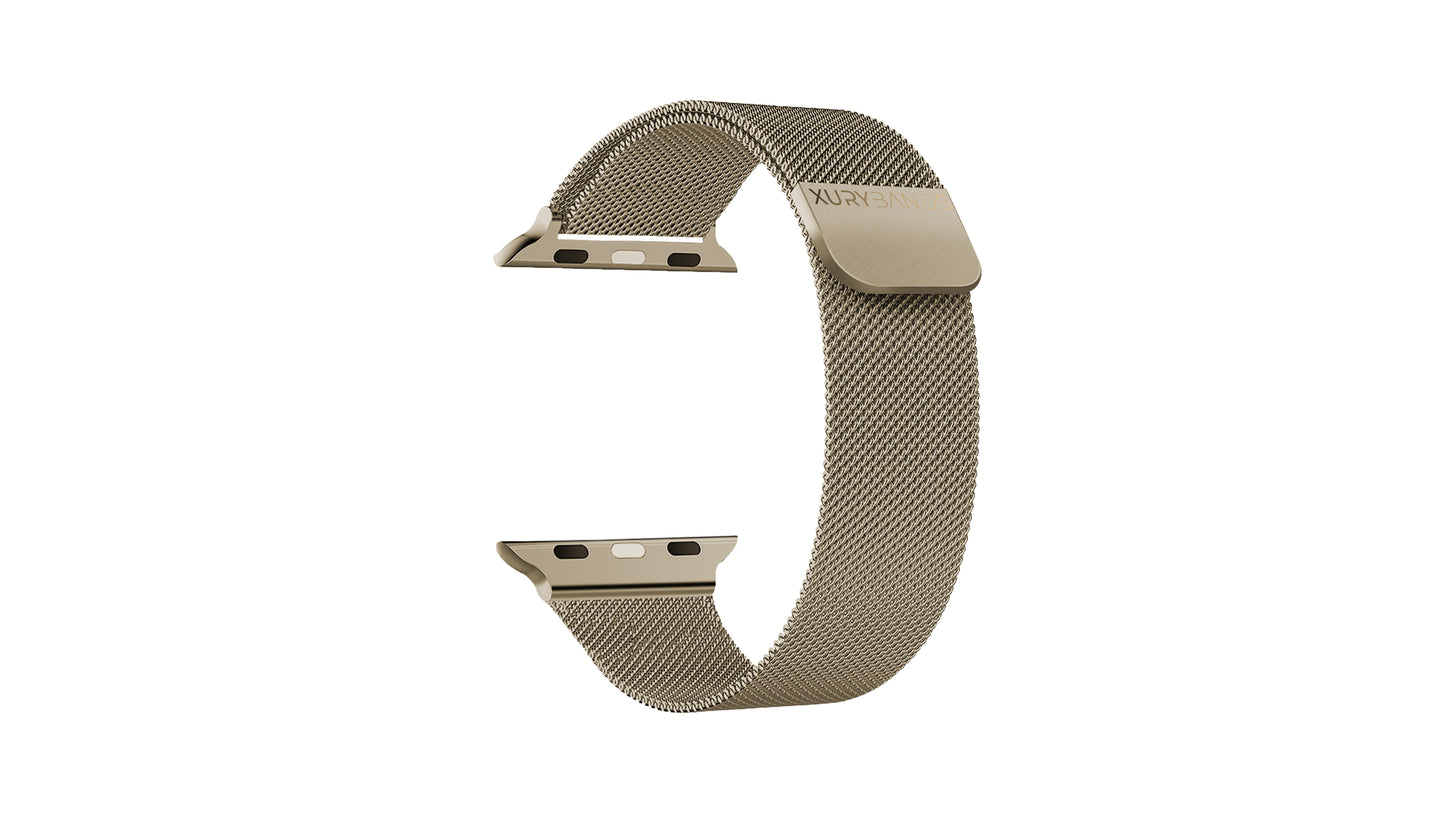 Xurybands Luxus Milanaise Armband für Apple Watch