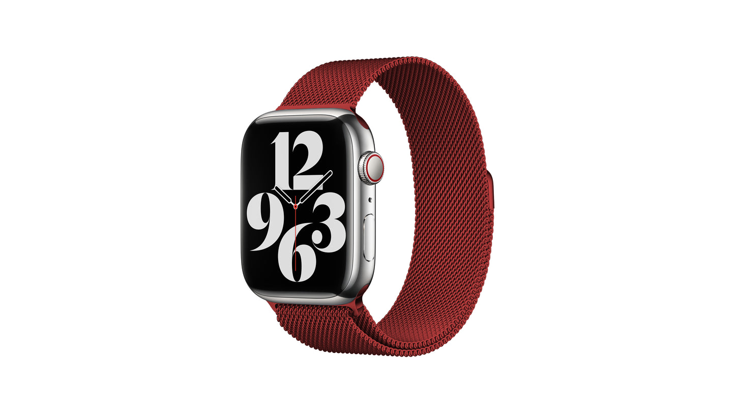 Xurybands Luxus Milanaise Armband für Apple Watch
