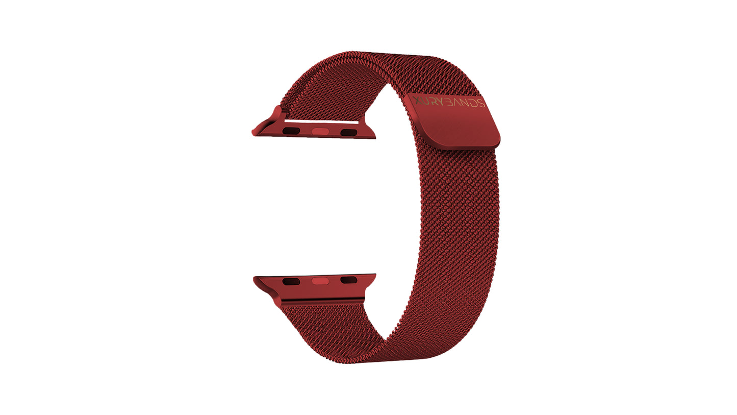 Xurybands Luxus Milanaise Armband für Apple Watch