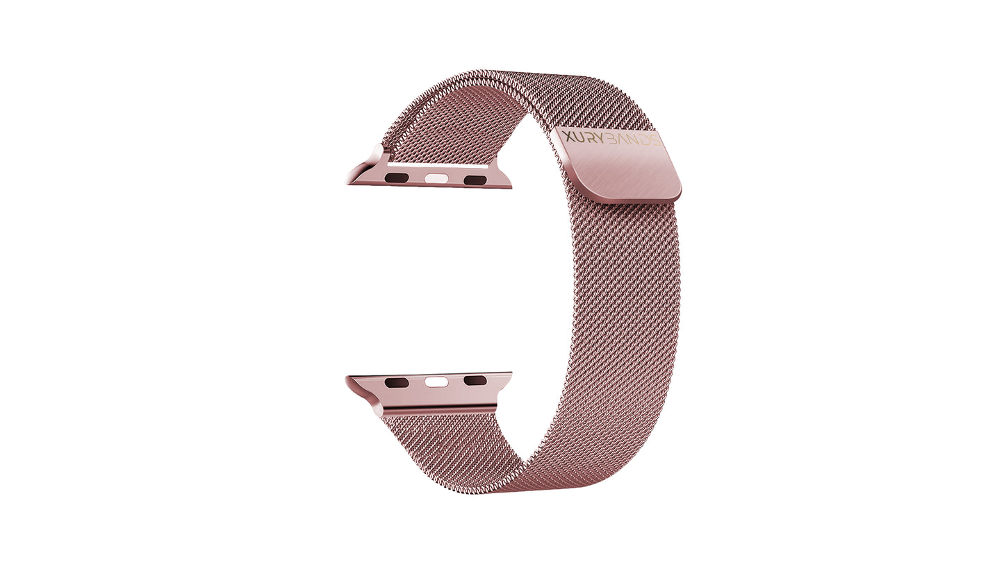Xurybands Luxus Milanaise Armband für Apple Watch