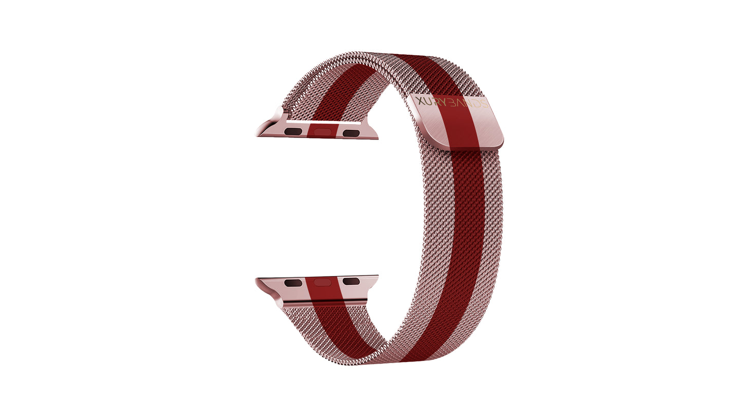 Xurybands Luxus Milanaise Armband für Apple Watch