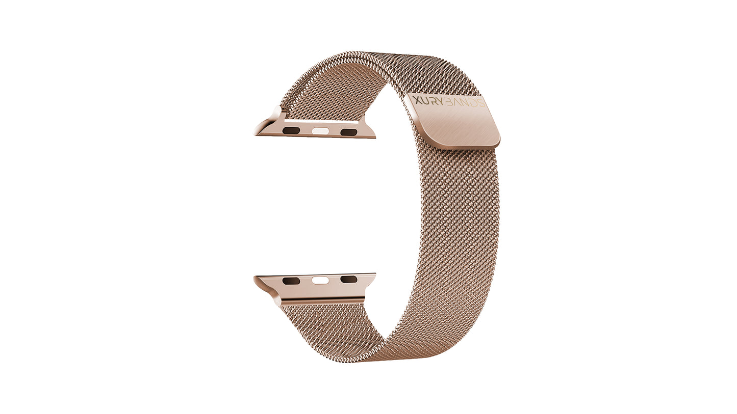 Xurybands Luxus Milanaise Armband für Apple Watch