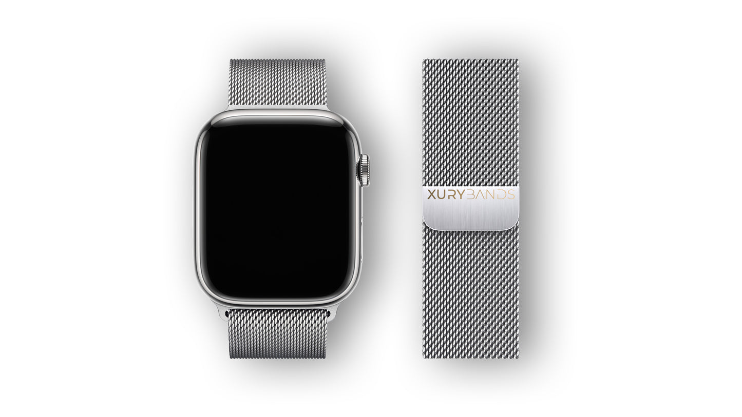 Xurybands Luxus Milanaise Armband für Apple Watch