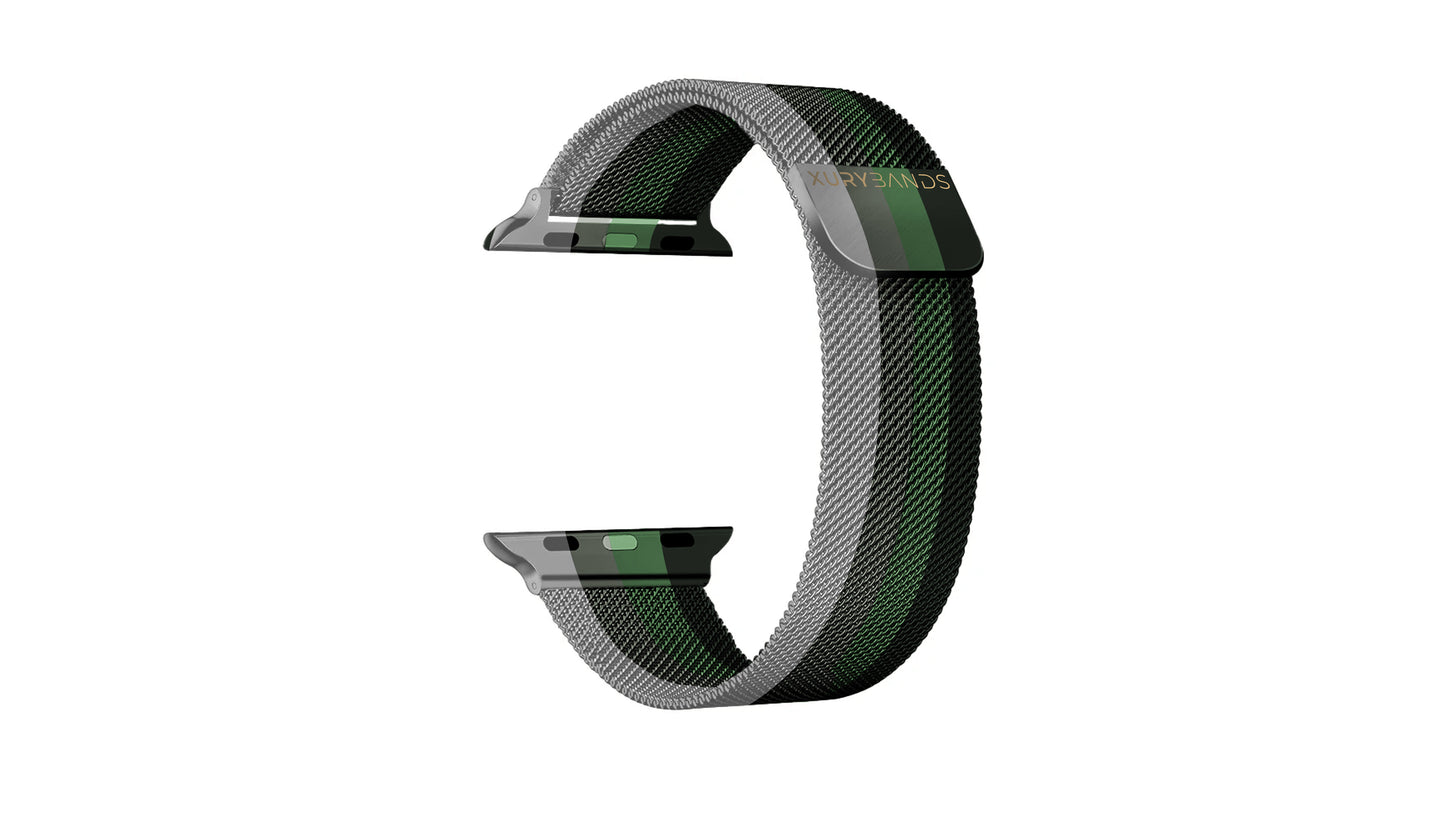Xurybands Luxus Milanaise Armband für Apple Watch