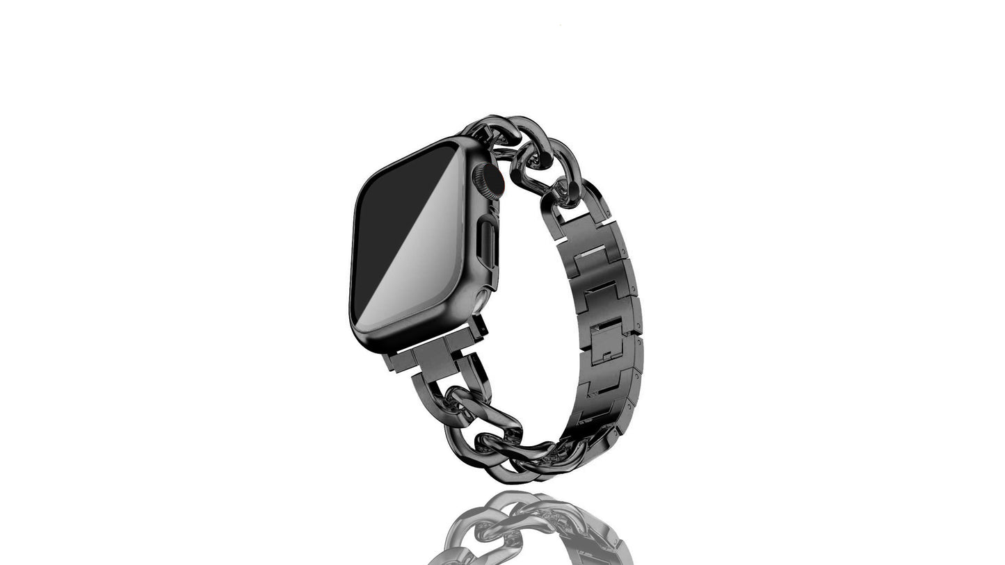 Xurybands Luxus Ketten Armband für Apple Watch