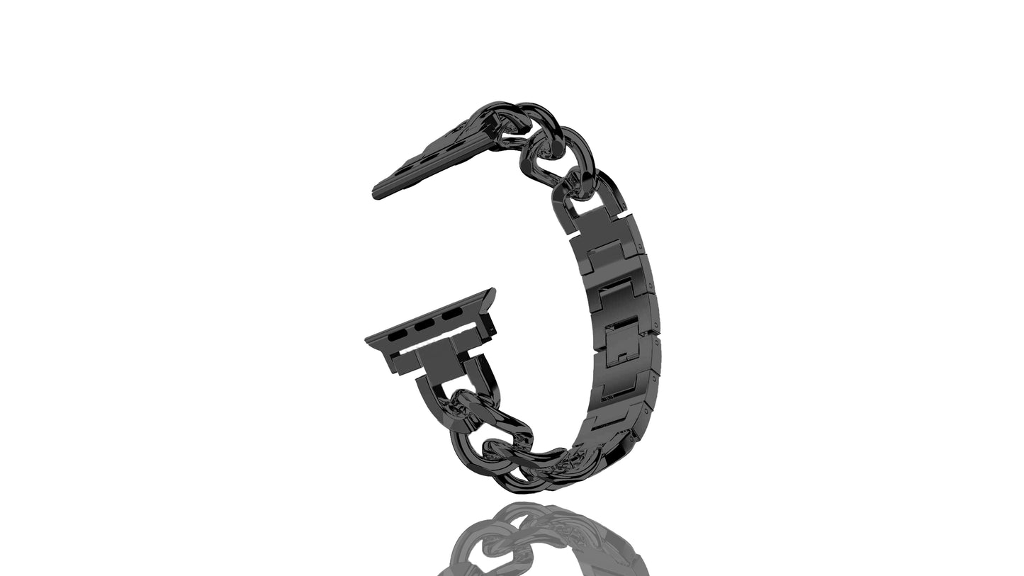 Xurybands Luxus Ketten Armband für Apple Watch