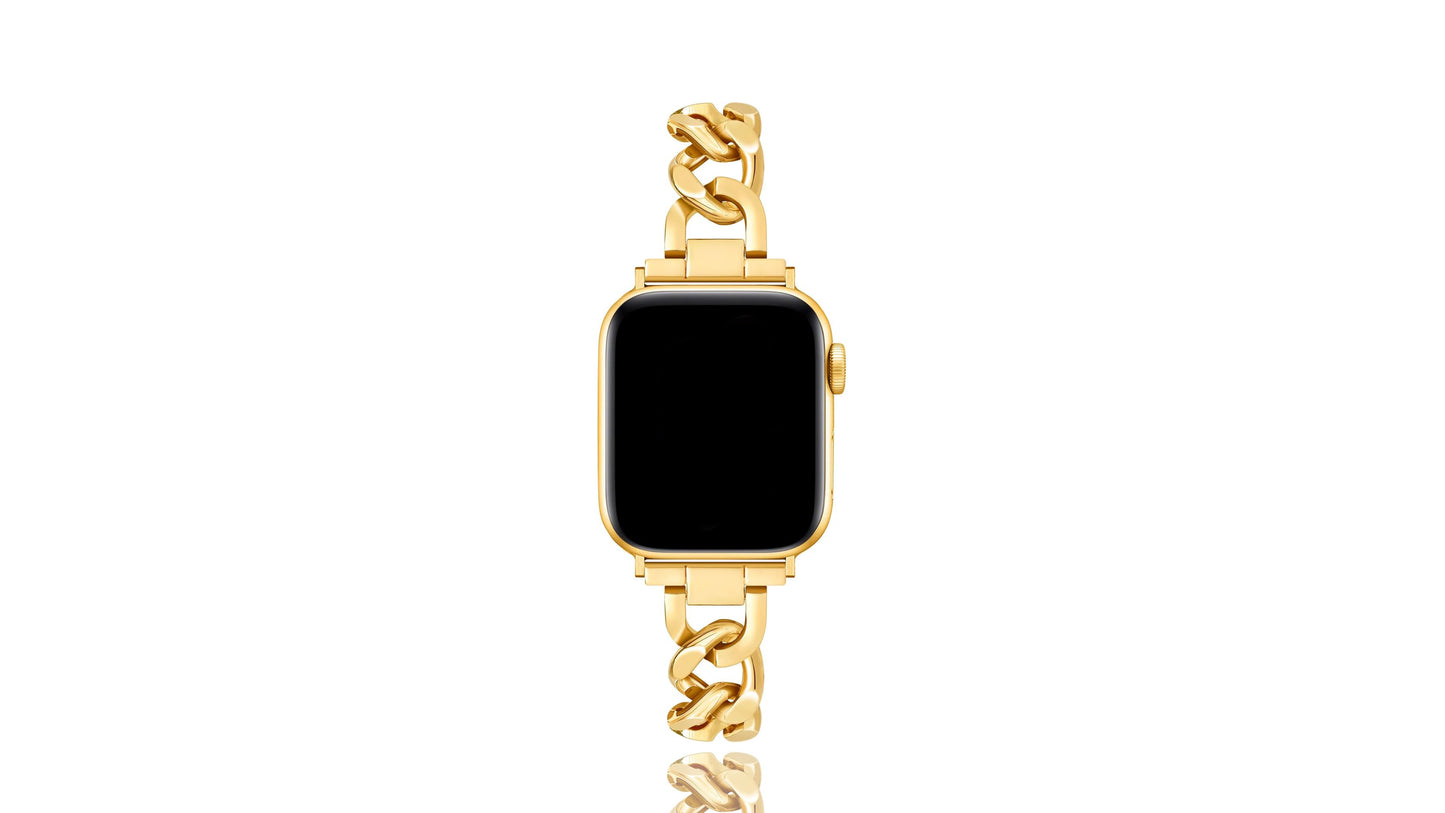 Xurybands Luxus Ketten Armband für Apple Watch