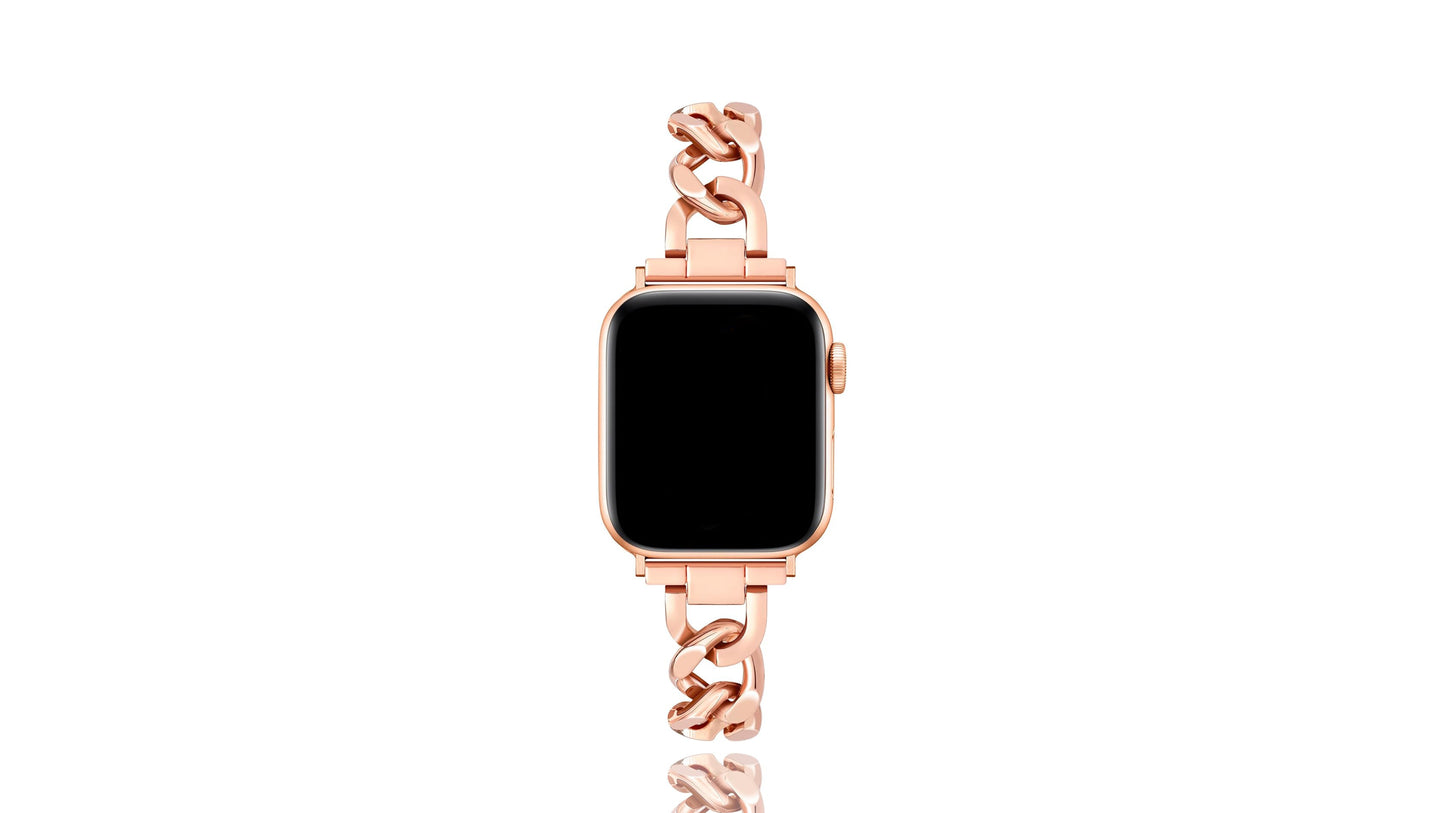 Xurybands Luxus Ketten Armband für Apple Watch