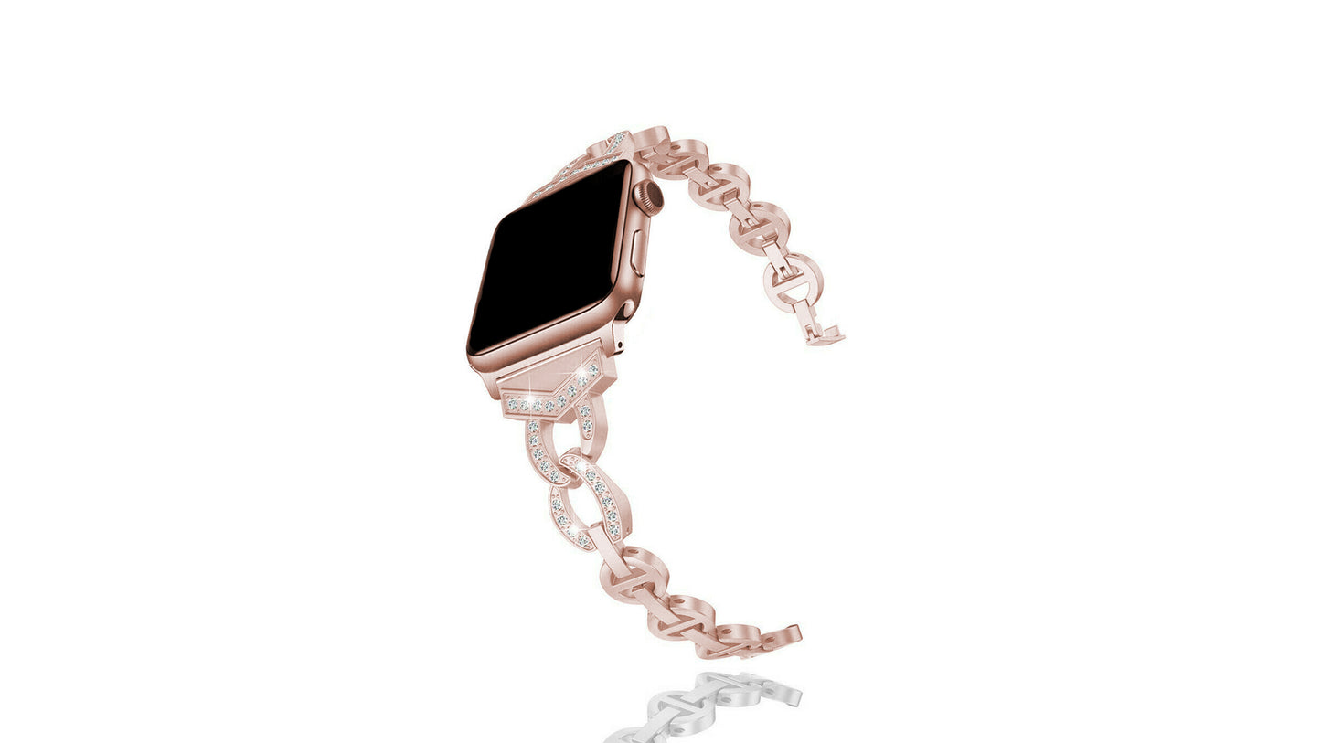 Xurybands Luxus Diamant Fashional Armband für Apple Watch