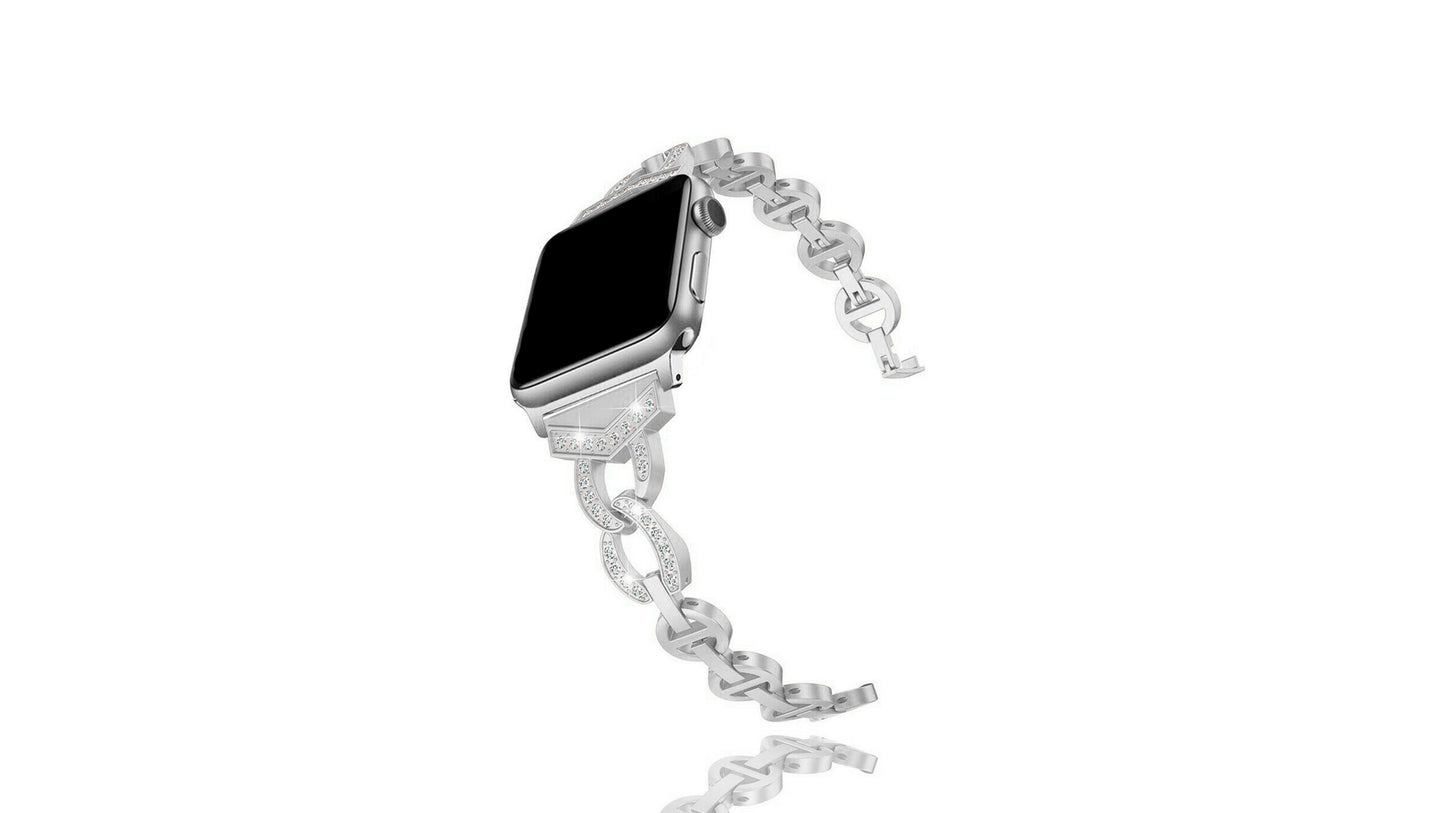 Xurybands Luxus Diamant Fashional Armband für Apple Watch
