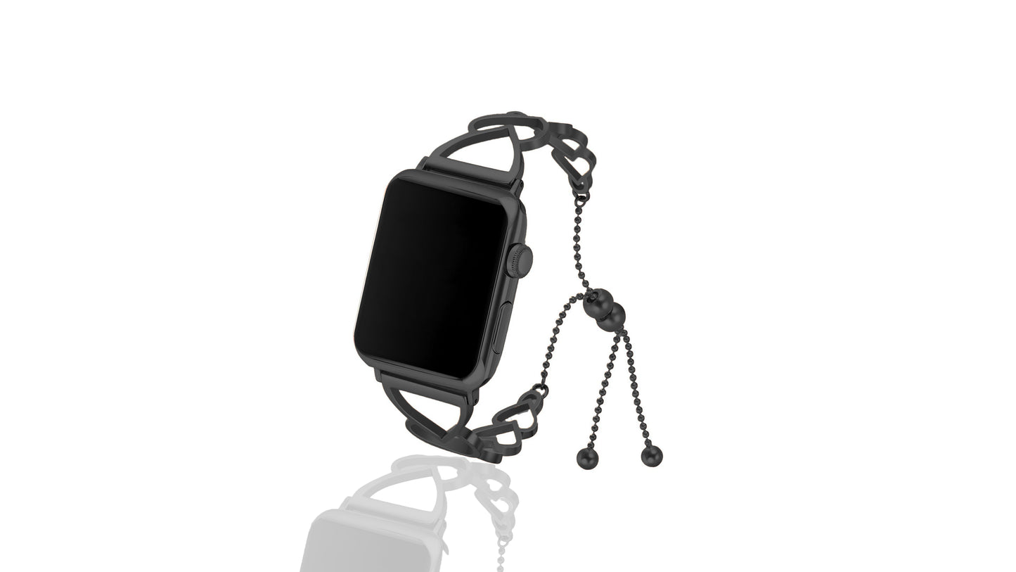 Xurybands Luxus Herz Armband für Apple Watch