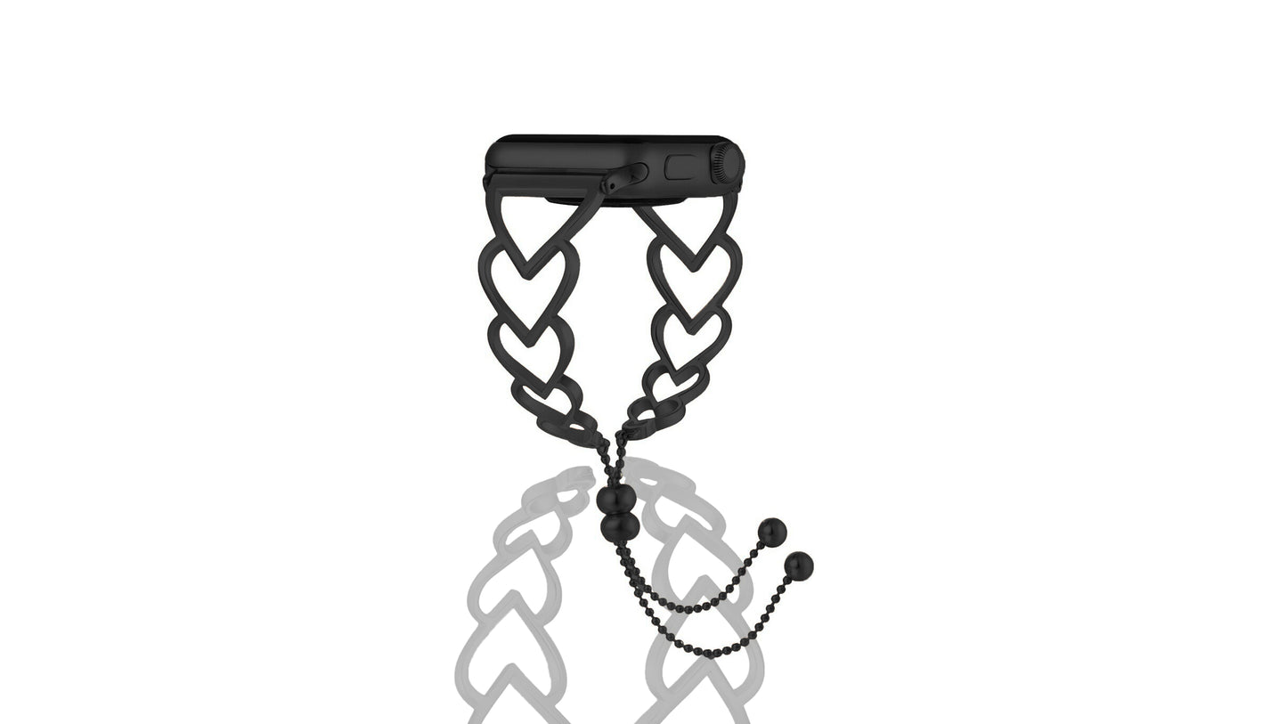 Xurybands Luxus Herz Armband für Apple Watch