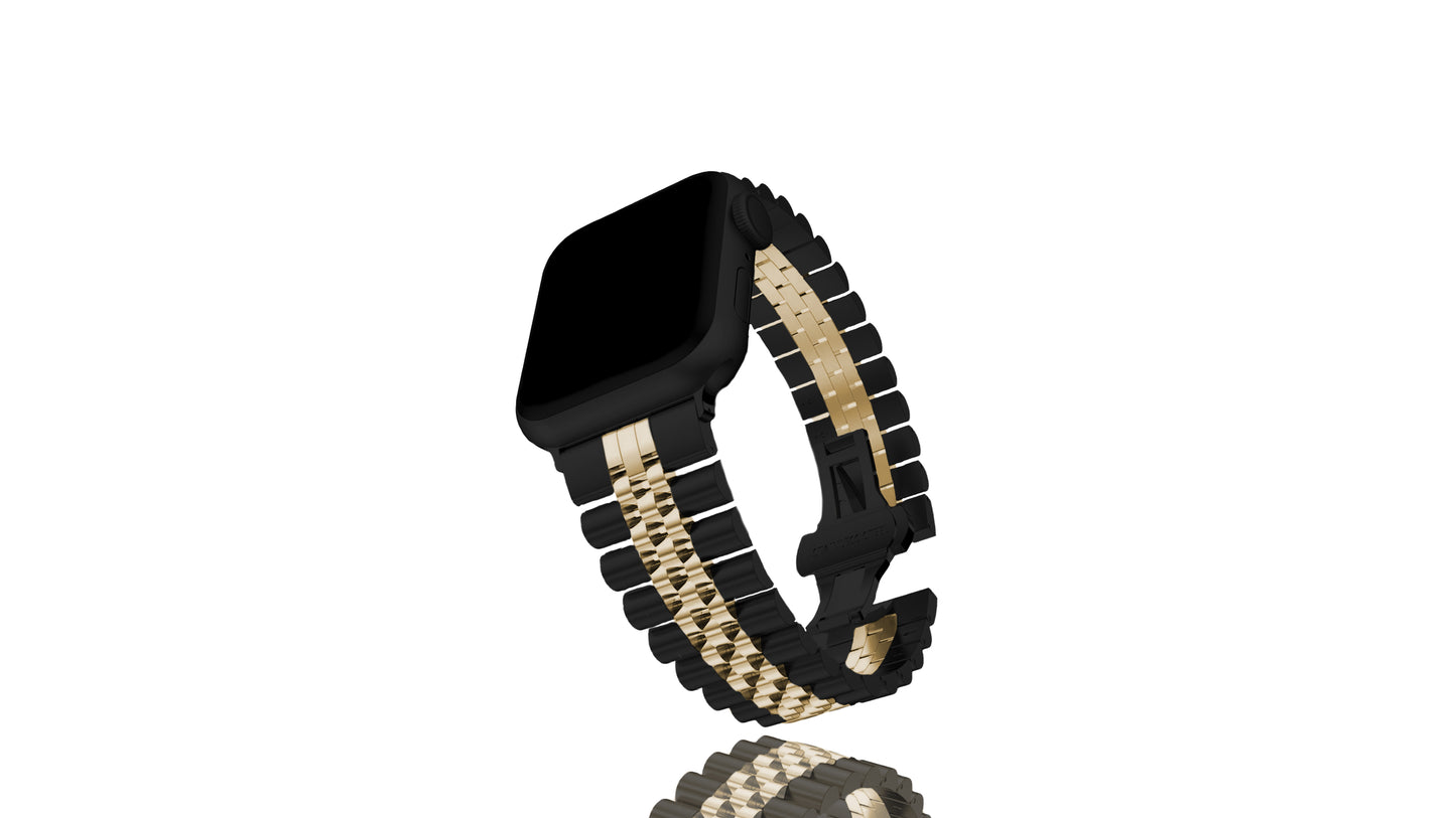 Xurybands Luxus Stahl Armband für Apple Watch