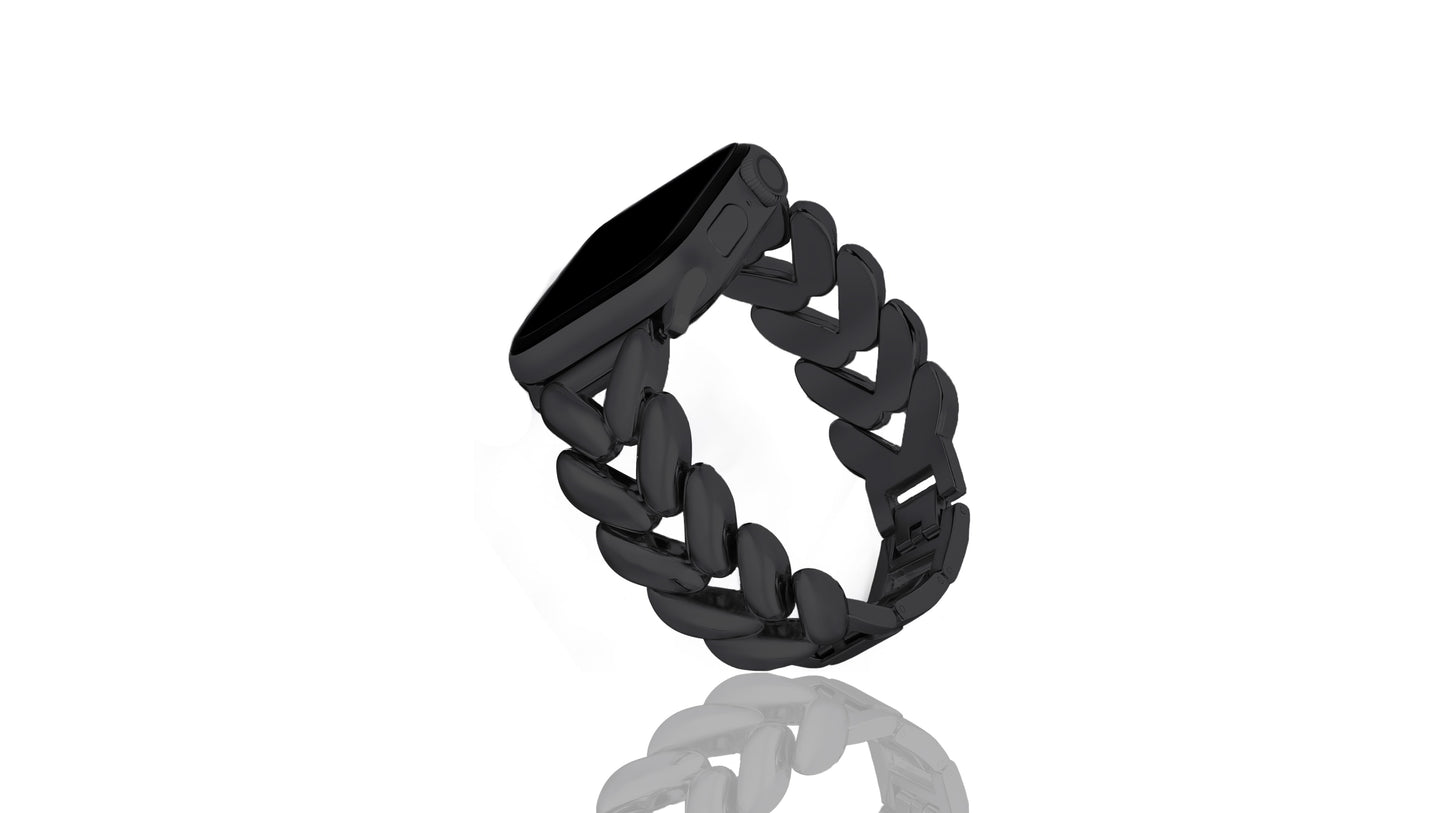 Xurybands Luxus Hochglanz Armband für Apple Watch