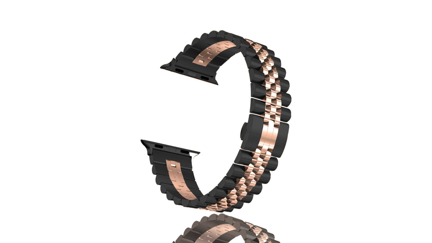 Xurybands Luxus Stahl Armband für Apple Watch