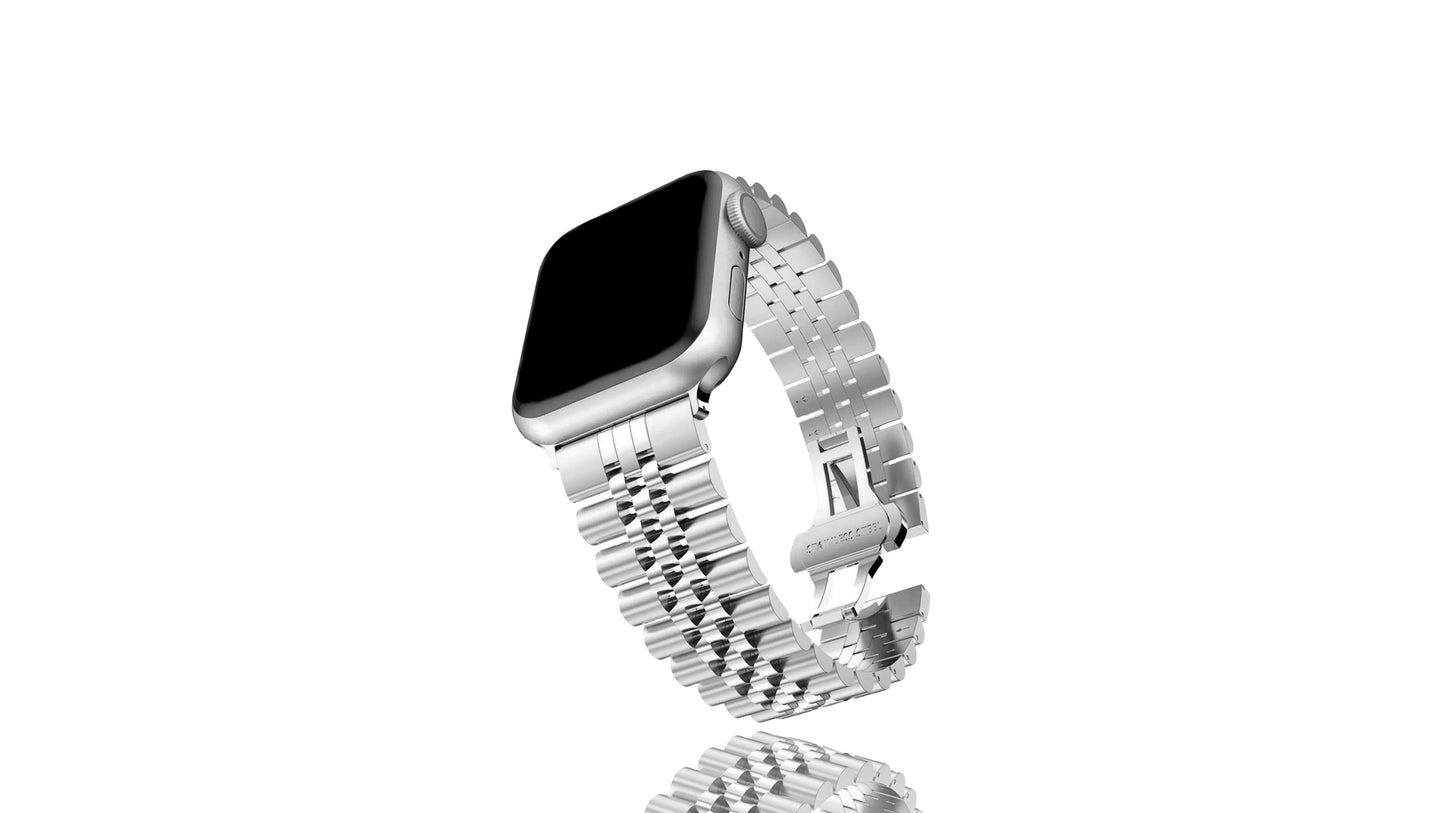 Xurybands Luxus Stahl Armband für Apple Watch