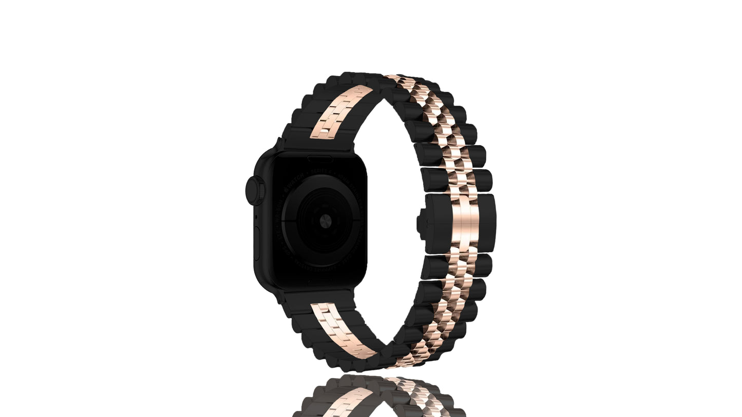 Xurybands Luxus Stahl Armband für Apple Watch