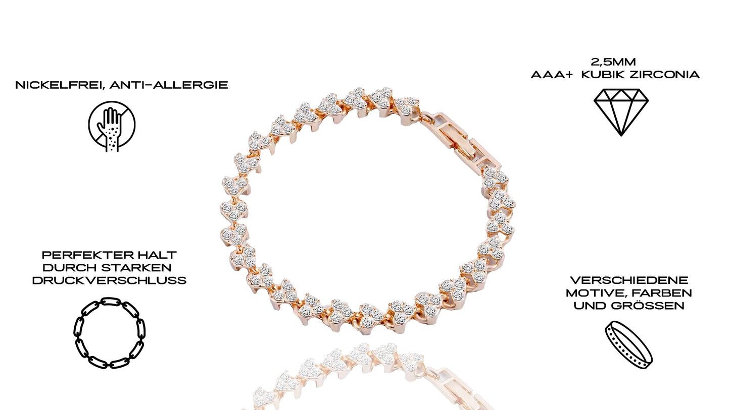 Xurybands Luxus Roman Crystal Bracelet ✨🎀