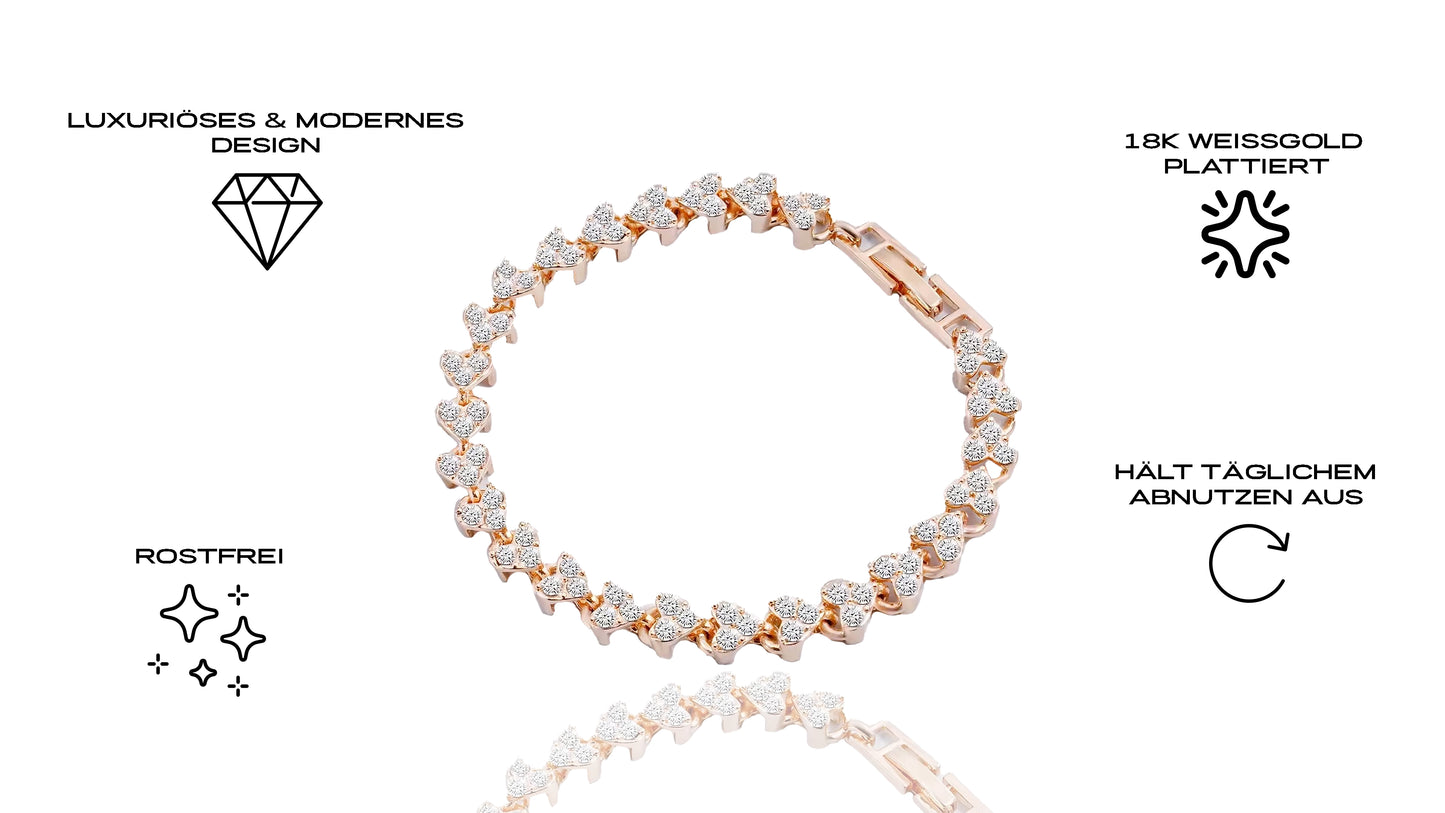 Xurybands Luxus Roman Crystal Bracelet ✨🎀