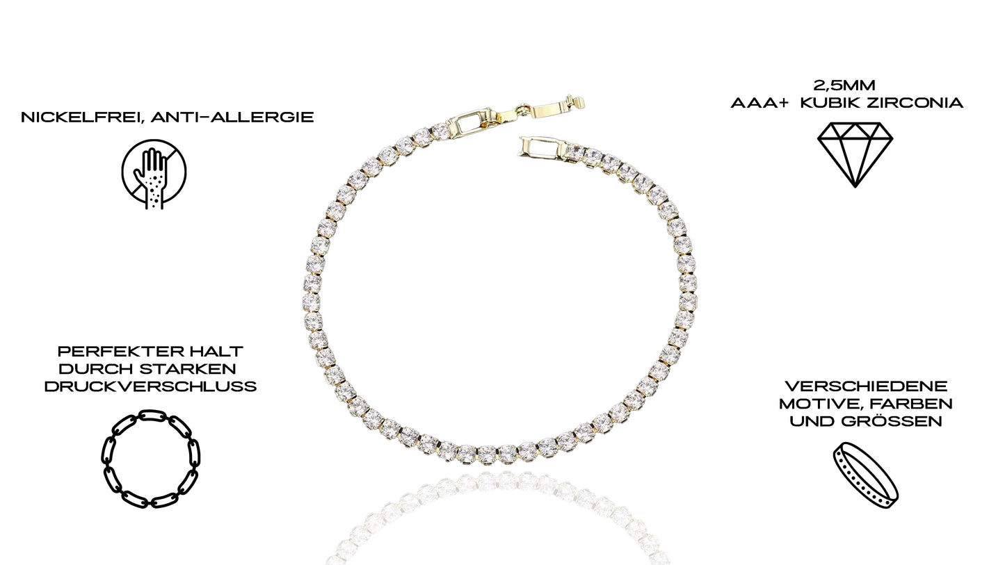 Zirkonia Charme Diamond Bracelet 🎀💎